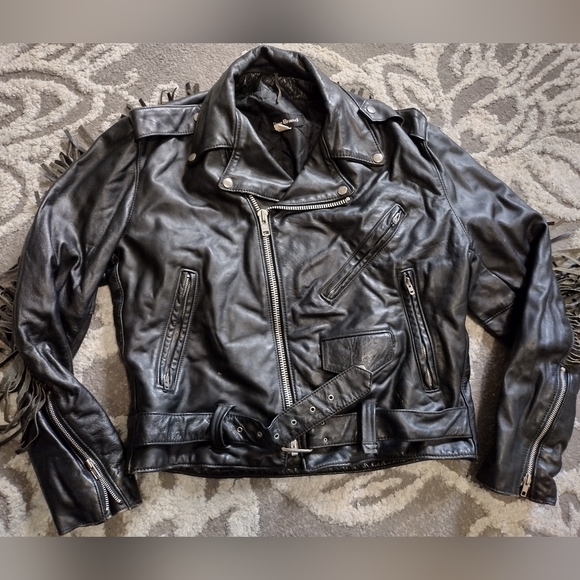 steer brand Other - Vintage Steer Brand leather jacket